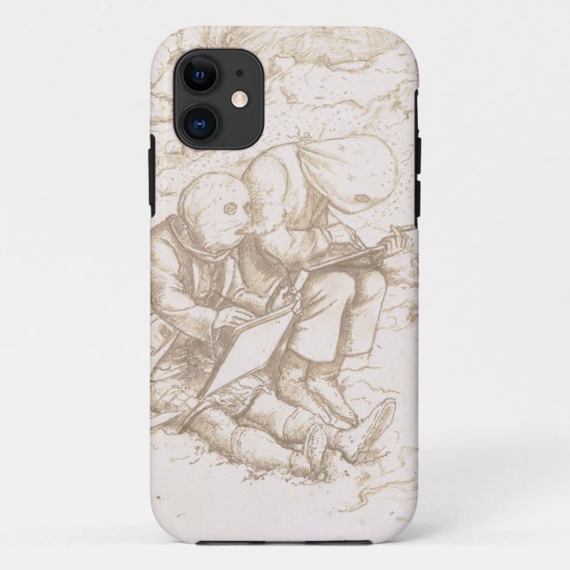 Awful Protection Against Midges, 1853 (pen & brown Case-Mate iPhone Case (Back)