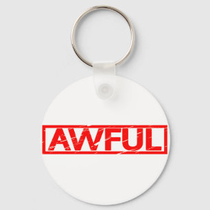 Awful Stamp Keychain