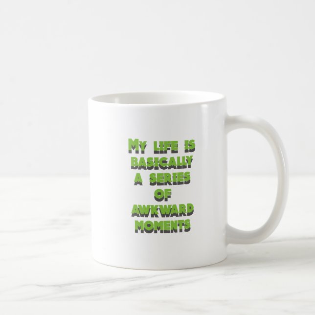 "Awkward Is My Aesthetic Coffee Mug (Right)