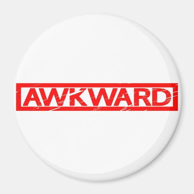 Awkward Stamp Magnet (Front)