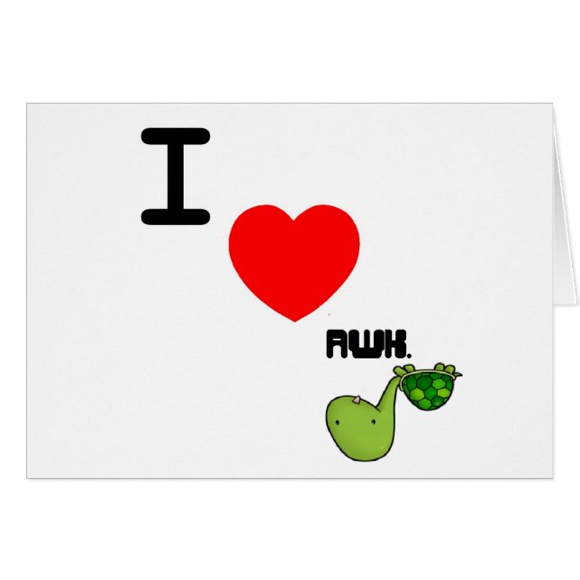 awkward turtle love (Front Horizontal)