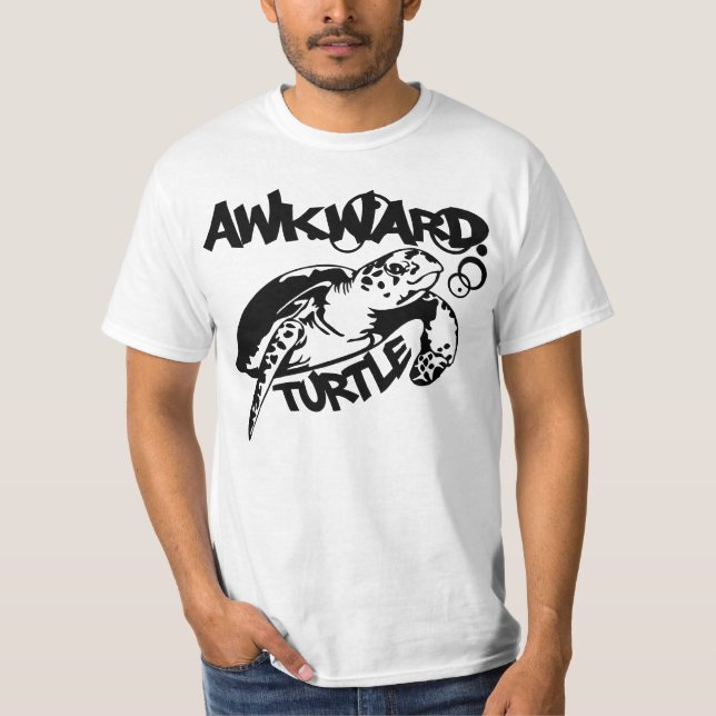 Awkward Turtle T shirt (Front)