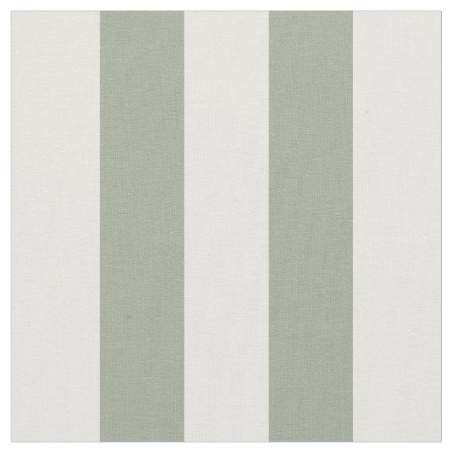 Awning Stripes White Fabric (Close Up)