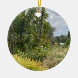 aWorld2Celebrate: California Fall Colours Ceramic Ornament
