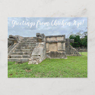 aWorld2Celebrate: Greetings from Chichén Itzá!  Postcard