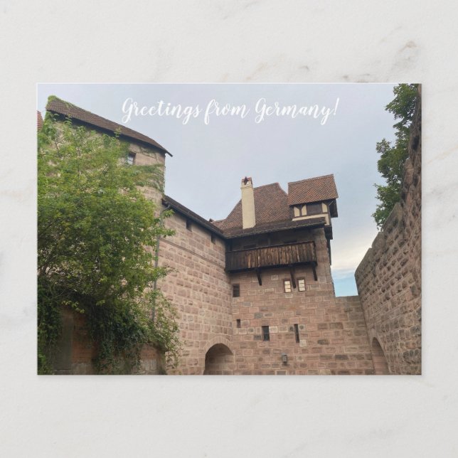 aWorld2Celebrate: Greetings from Germany! Postcard (Front)