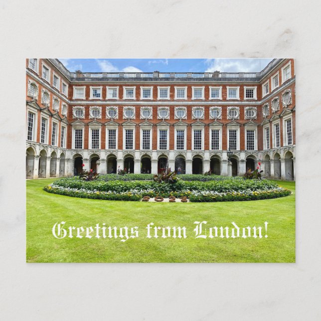 aWorld2Celebrate: Greetings from London! Postcard (Front)