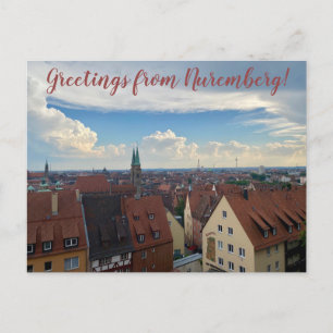 aWorld2Celebrate: Greetings from Nuremberg! Postcard