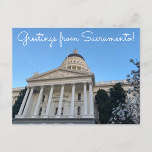 aWorld2Celebrate: Greetings from Sacramento! Postcard