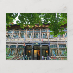aWorld2Celebrate: Greetings from Sinaia! Postcard