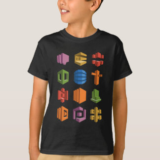 AWS Microservices Tech Stack Hackerthon Startup T-Shirt