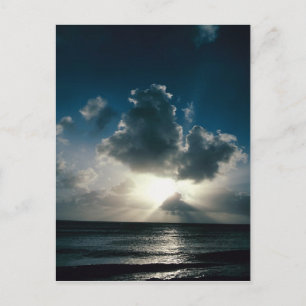 Awsome coastline-cloudburst on a post card