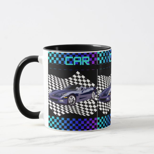 AWSOME SPORT CAR   MUG (Left)