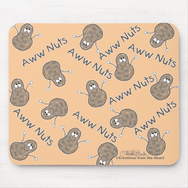 Aww Nuts Collage Mouse Pad (Front)