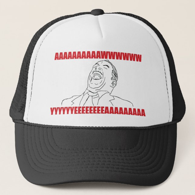 Aww Yea Trucker Hat (Front)