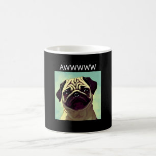 Awww Cutest Pug Puppy Ever Coffee Cup Mug