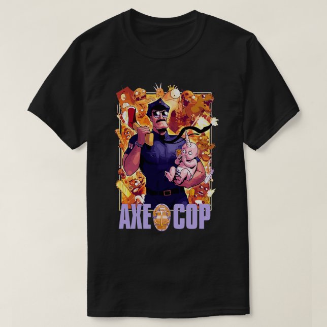 Ax Cop Merch Classic TShirt (Design devant)