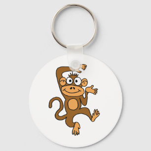 AX- Happy Dancing Monkey Keychain