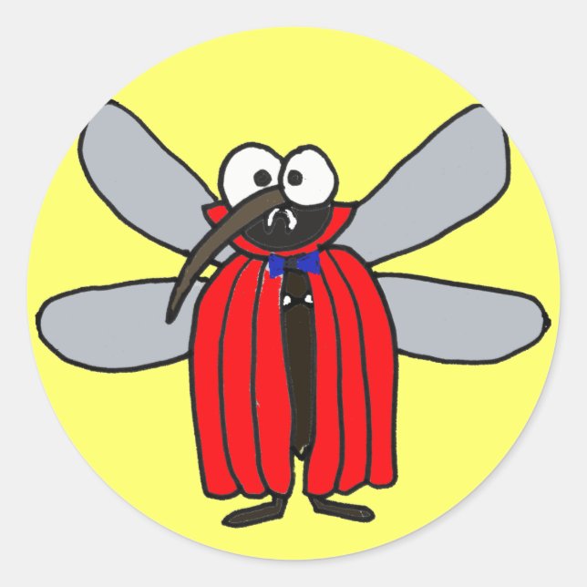 AX- Mosquito Vampire Stickers (Front)