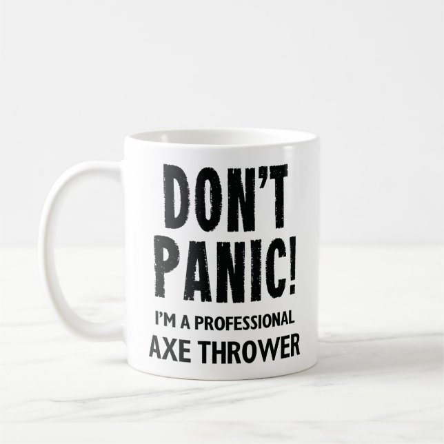 Ax Thrower Coffee Mug (Left)