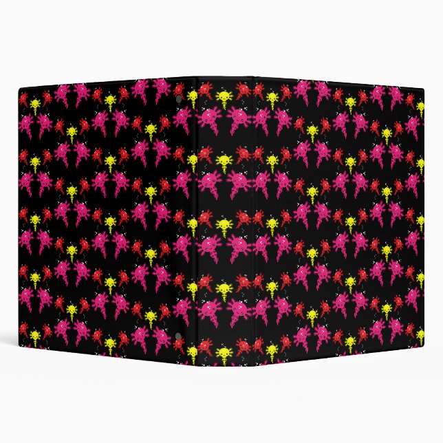 Axaotl Salamander Kids Gift Binder (Background)