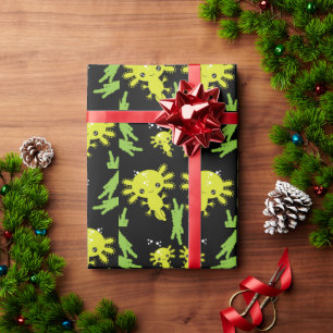 Axaotl Salamander Kids Gift Wrapping Paper
