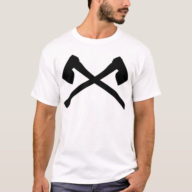axe axe crossed icon T-Shirt (Front)