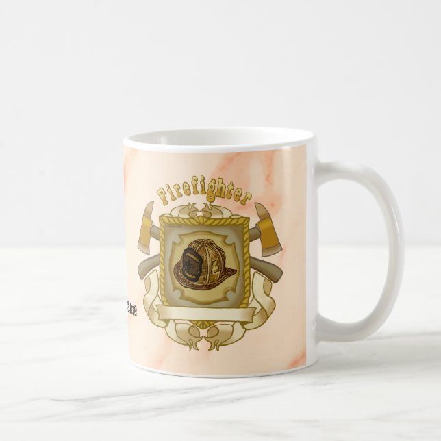 Axe Shield firefighters mugs (Right)