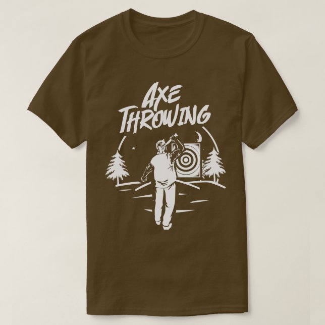 Axe Throwing 15 1 T-Shirt (Design Front)