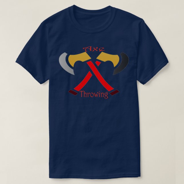 axe throwing 30 T-Shirt (Design Front)
