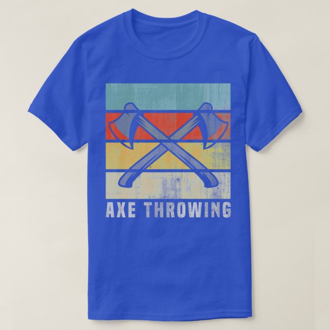Axe Throwing 9 T-Shirt (Design Front)
