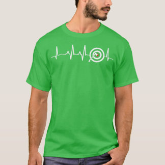 Axe Throwing Funny Heartbeat Hatchet Lumberjack G T-Shirt