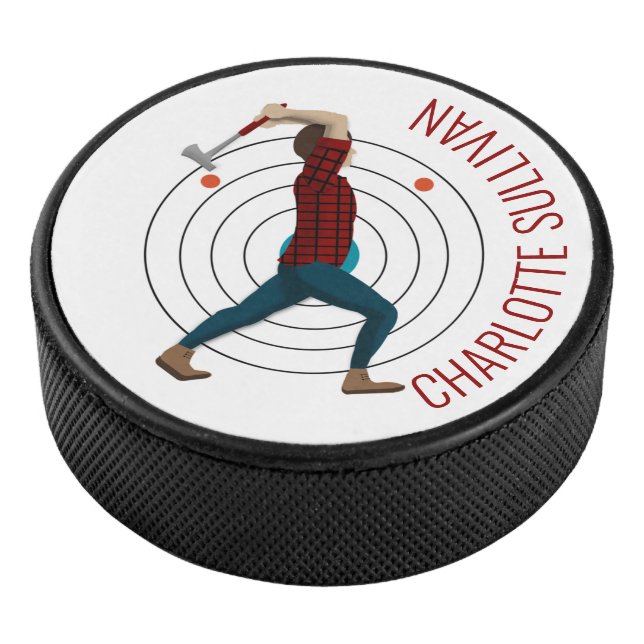 Axe Throwing Hockey Puck (3/4)