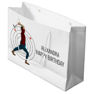 Axe Throwing Large Gift Bag