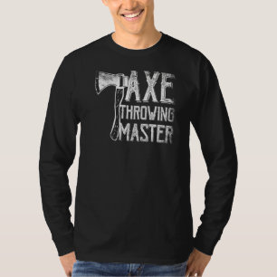 Axe Throwing Master Hatchet Thrower Lumberjack T-Shirt