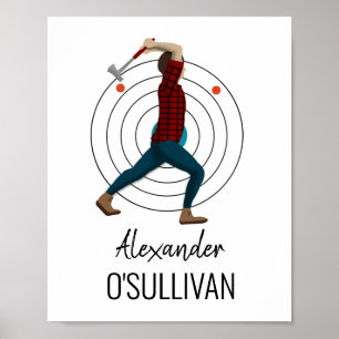 Axe Throwing Poster