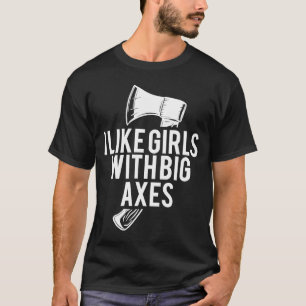 Axe Throwing Sharpener Hatchet Throwing Game T-Shirt