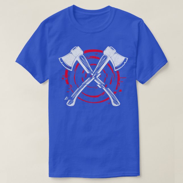 Axe throwing sport T-Shirt (Design Front)