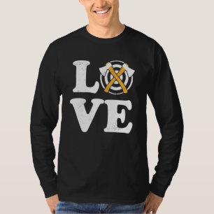 Axe Throwing Target Practice  Hatchet Throwing Spo T-Shirt