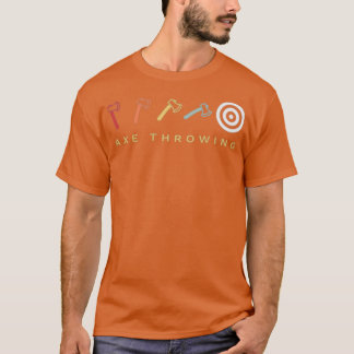 Axe Throwing Target Retro Vintage Classic TShirt