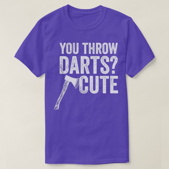 Axe throwing throwing Tomahawk double axe gift 25 T-Shirt (Design Front)
