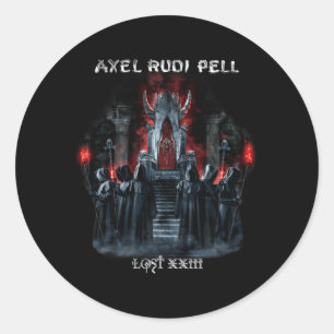 Axel Rudi Pell Lost Xxiii Classic Round Sticker