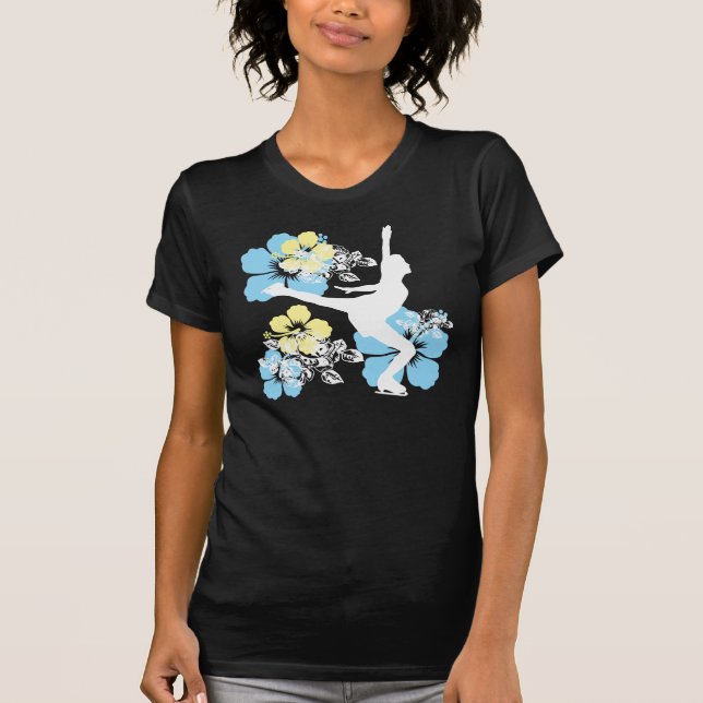 axelent_floral Ice Skating Tee (Front)