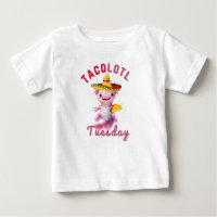 Axelotl Cute Taco Tuesday Mexican Axolotl Fun