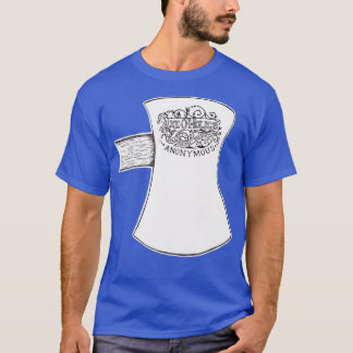 AxeOHolics Anonymous Axe Head Ornate Stamp T-Shirt