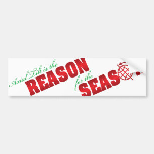 Axial Tilt is the Reason for the Season sticker