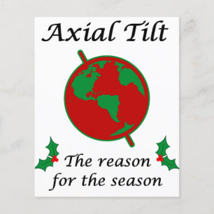Axial Tilt Reason for the Season Flyer