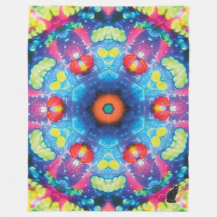 Axis Kaleidoscope Fleece Blanket