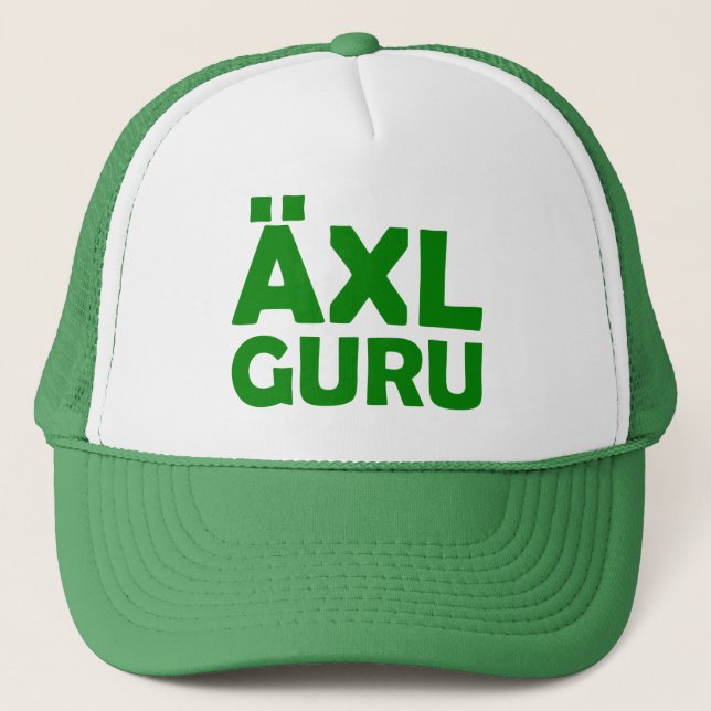 Äxl guru excel bayrisch bavarian trucker hat (Front)