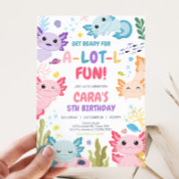 Axolotl Alotl Fun Birthday Party